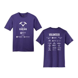 United Way Day of Caring 2026 Purple Tshirt